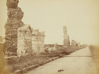 View of the Via Appia Antica by Robert MacPherson